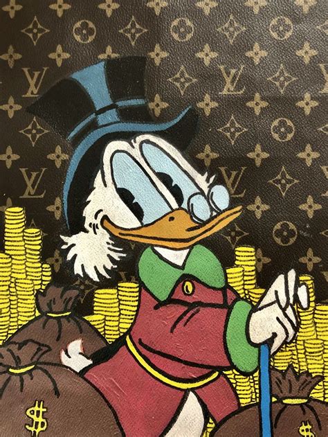 dagobert duck louis vuitton bild